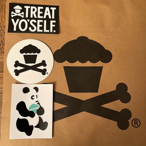 New Johnny Cupcakes collectible sticker bundle